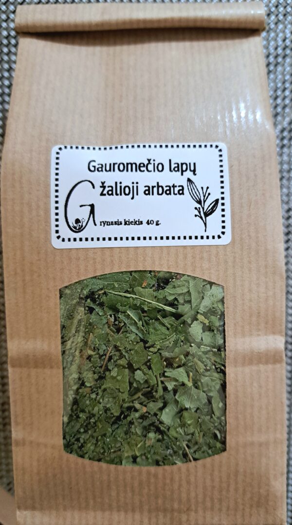 gauromečio lapų arbata