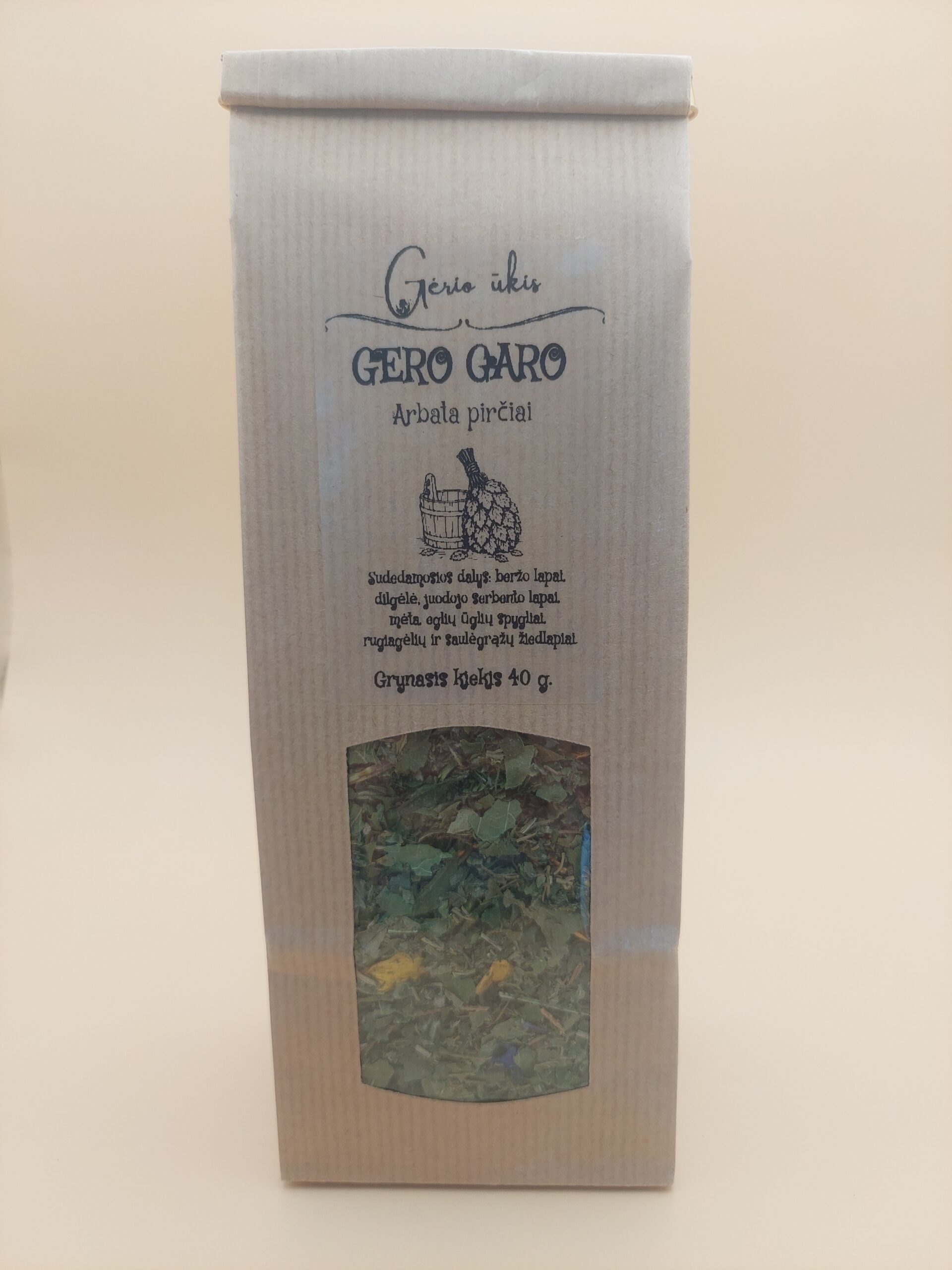 "Gero Garo" arbata pirčiai