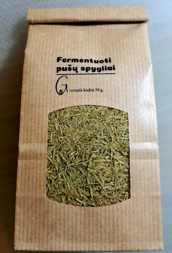 Fermentuoti pušų spygliai