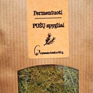 ferm. pušų spygliai