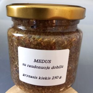 Medus su raudonuoju dobilu