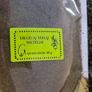dilgėlių sėklų milteliai