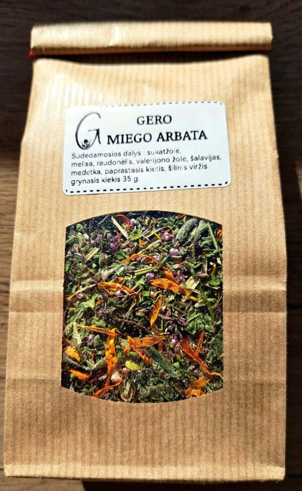 Gero miego arbata