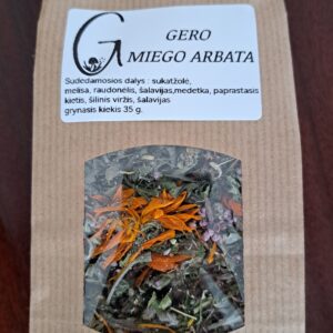 Gero miego arbata