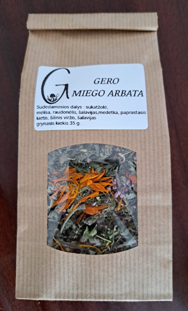 Gero miego arbata