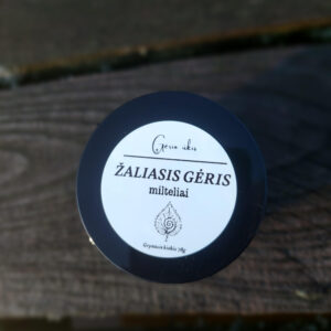 Žaliasis gėris milteliai