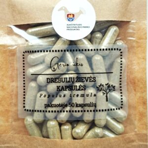 DREBULIŲ ŽIEVĖS KAPSULĖS 1