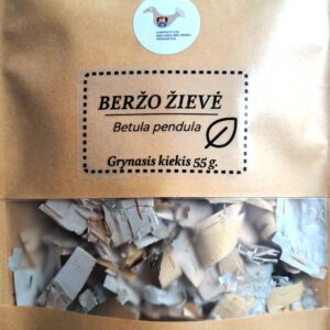 Beržo žievė 55 g.