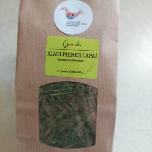 Kiaulpienės lapai