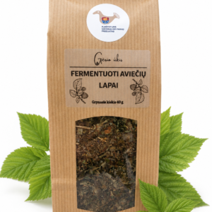 Fermentuoti aviečių lapai