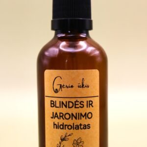 Blindės ir jaronimo hidrolatas